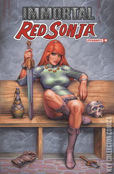 Variant Cover for Immortal Red Sonja #10