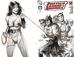 Variant Cover for Justice League of America #50