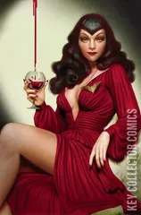 Variant Cover for Vampirella vs. Superpowers #5