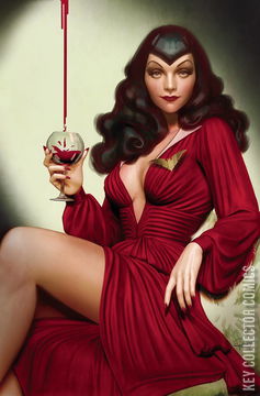 Variant Cover for Vampirella vs. Superpowers #5