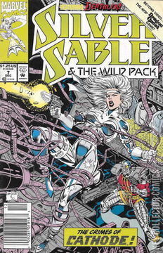 Variant Cover for Silver Sable and the Wild Pack #7