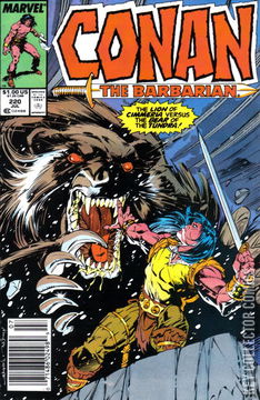 Variant Cover for Conan the Barbarian #220