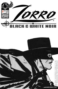 Variant Cover for Zorro: Black and White Noir #1