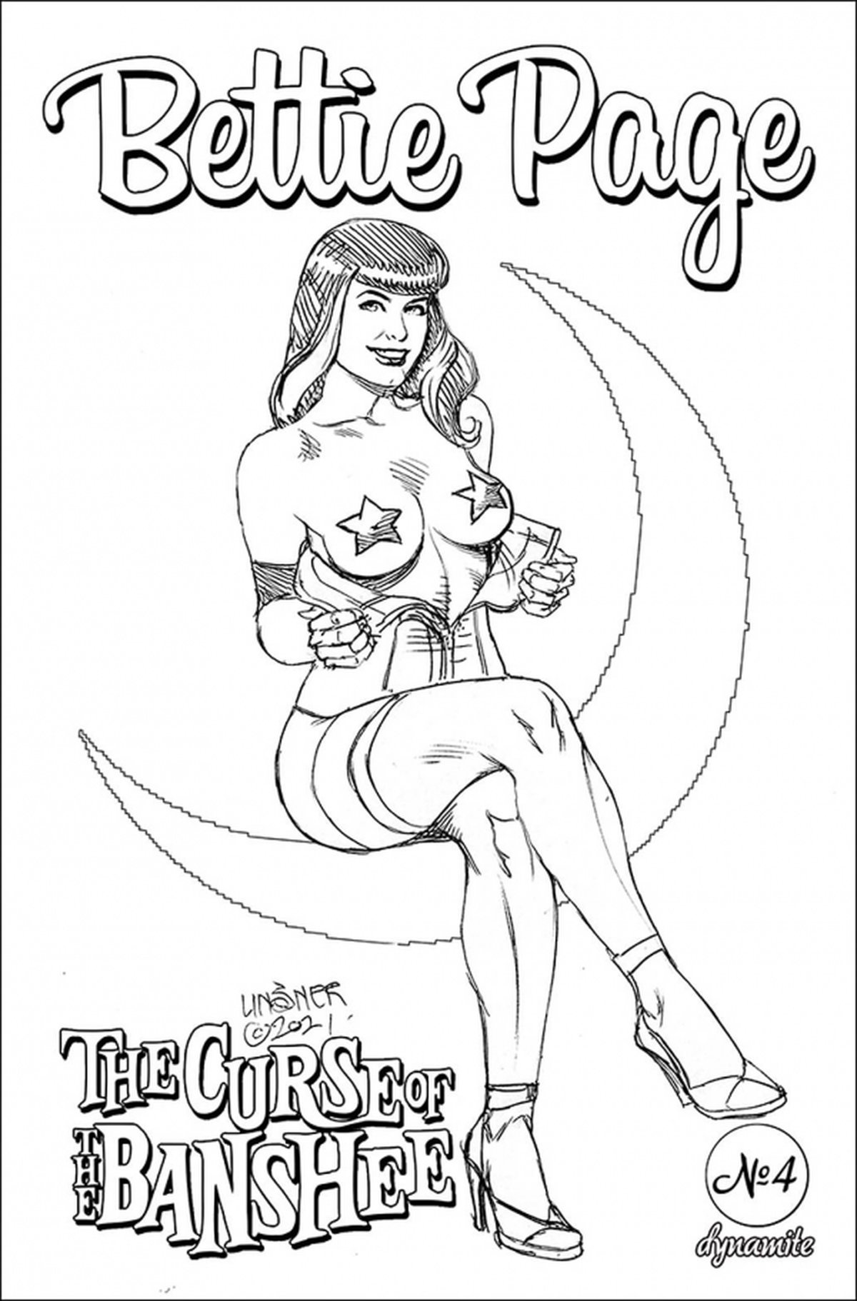 Bettie Page: The Curse of the Banshee #4