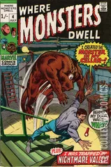 Variant Cover for Where Monsters Dwell #4