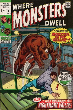 Variant Cover for Where Monsters Dwell #4