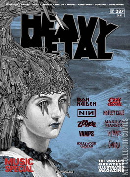 Variant Cover for Heavy Metal #287