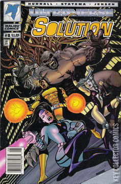 Variant Cover for The Solution #8