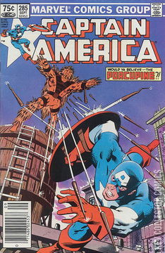 Variant Cover for Captain America #285