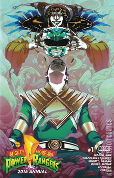 Variant Cover for Mighty Morphin Power Rangers Annual #2016