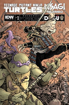 Variant Cover for Teenage Mutant Ninja Turtles / Usagi Yojimbo: WhereWhen #1