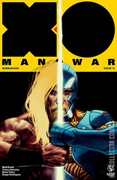 Variant Cover for X-O Manowar #15