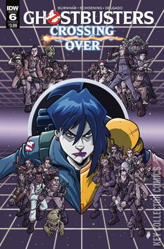 Variant Cover for Ghostbusters: Crossing Over #6