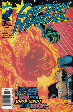 Variant Cover for Captain Marvel #8