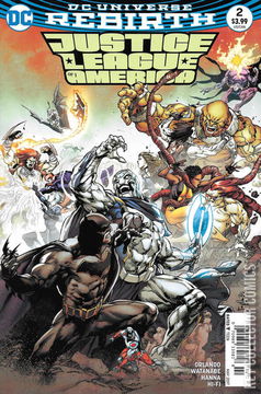 Variant Cover for Justice League of America #2