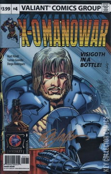 Variant Cover for X-O Manowar #4