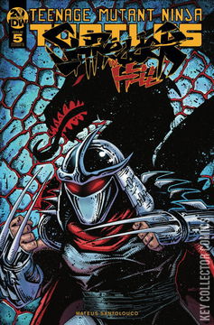 Variant Cover for Teenage Mutant Ninja Turtles: Shredder in Hell #5