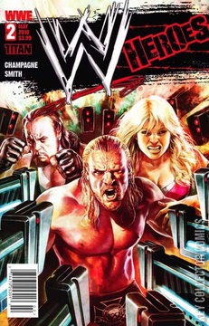 Variant Cover for WWE: Heroes #2