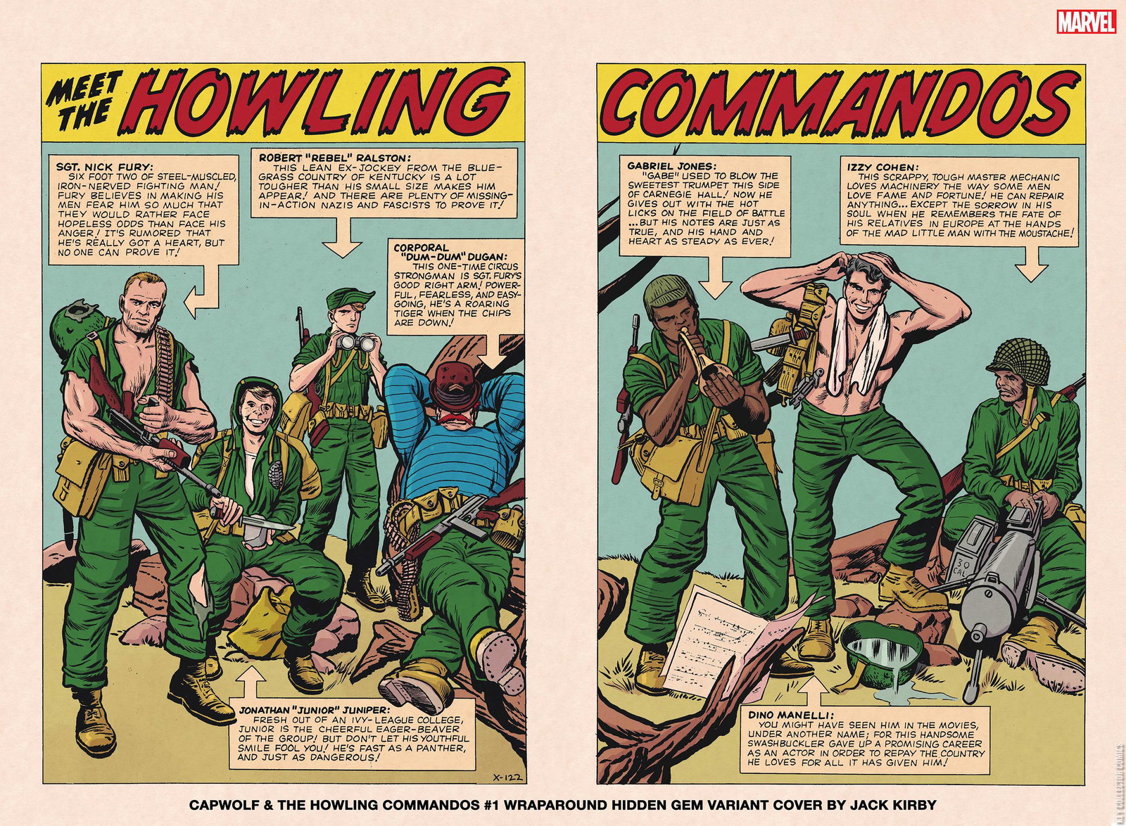 Capwolf and the Howling Commandos #1 Published October