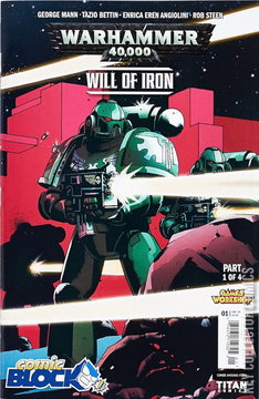Variant Cover for Warhammer 40,000: Will of Iron #1