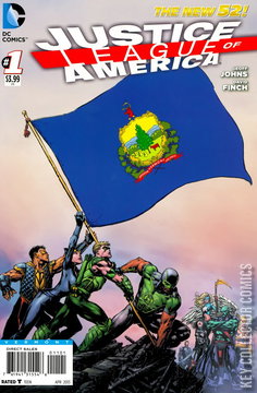 Variant Cover for Justice League of America #1