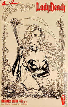 Variant Cover for Lady Death: Unholy Ruin #2
