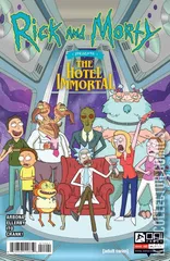 Variant Cover for Rick and Morty Presents: The Hotel Immortal #1