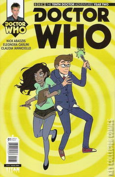 Variant Cover for Doctor Who: The Tenth Doctor - Year Two #1