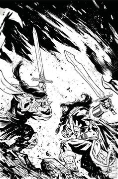 Variant Cover for Mighty Barbarians #4