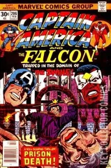 Cover for Captain America #206