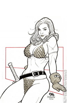Variant Cover for Invincible Red Sonja #9
