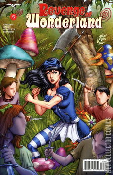 Variant Cover for Revenge of Wonderland #5