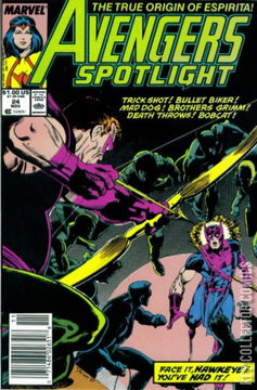 Variant Cover for Avengers Spotlight #24