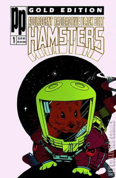 Variant Cover for Adolescent Radioactive Black Belt Hamsters #1