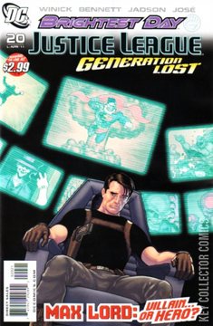 Variant Cover for Justice League: Generation Lost #20