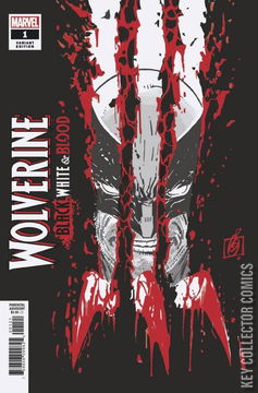 Variant Cover for Wolverine: Black, White & Blood #1