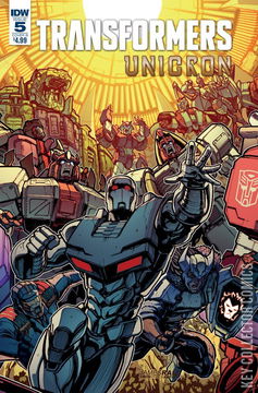 Variant Cover for Transformers: Unicron #5