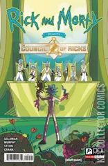 Cover for Rick and Morty Presents: Council of Ricks #1