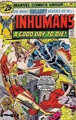 Cover for Inhumans #4