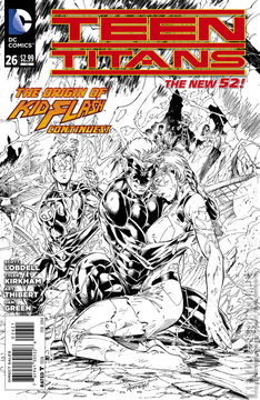 Variant Cover for Teen Titans #26