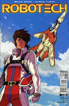 Variant Cover for Robotech #2
