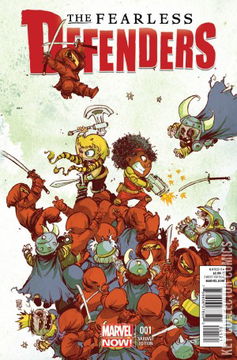 Variant Cover for Fearless Defenders #1