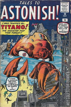 Variant Cover for Tales to Astonish #10