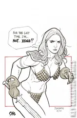 Variant Cover for Invincible Red Sonja #5