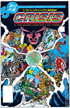 Variant Cover for Crisis on Infinite Earths #3