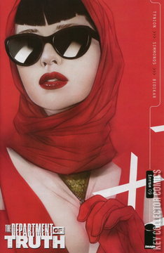 Variant Cover for Department of Truth #9