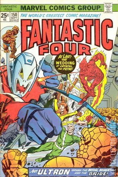 Variant Cover for Fantastic Four #150