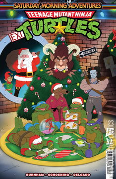Variant Cover for Teenage Mutant Ninja Turtles: Saturday Morning Adventures #32