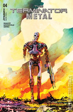 Variant Cover for Terminator: Metal, The #4