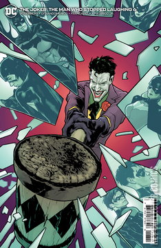 Variant Cover for Joker: The Man Who Stopped Laughing #6